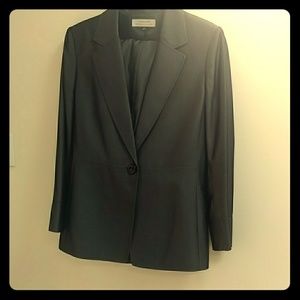 Tahari Arthur S. Levine Gray Pant Suit